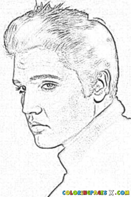 Elvis presley coloring pages to color elvis presley images elvis presley pictures to draw