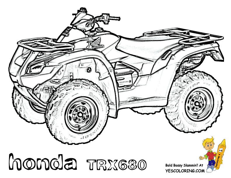 Free printable coloring pages atvs honda rincon trx coloring pages for boys bear coloring pages teddy bear coloring pages free coloring pages