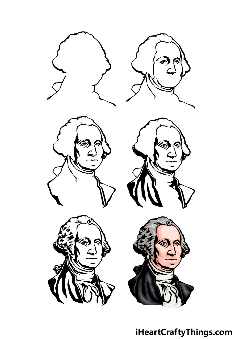 George washington drawing