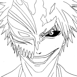 Ichigo coloring pages printable for free download