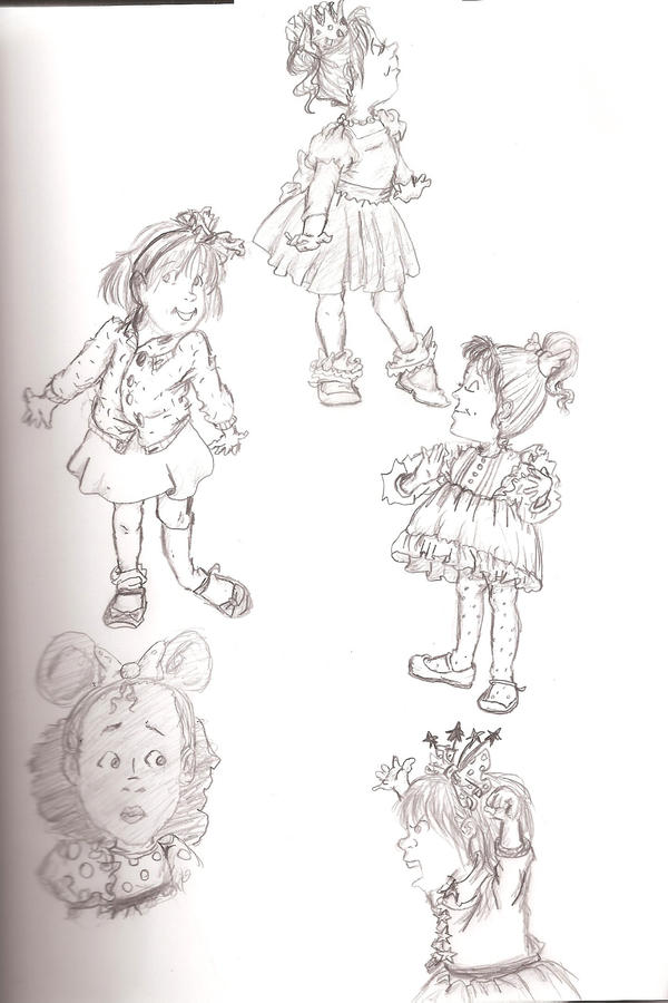 Junie b jones sketchdump by gifted on