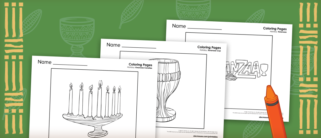 Free kwanzaa coloring pages for kids