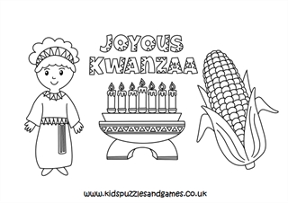 Kwanzaa louring page