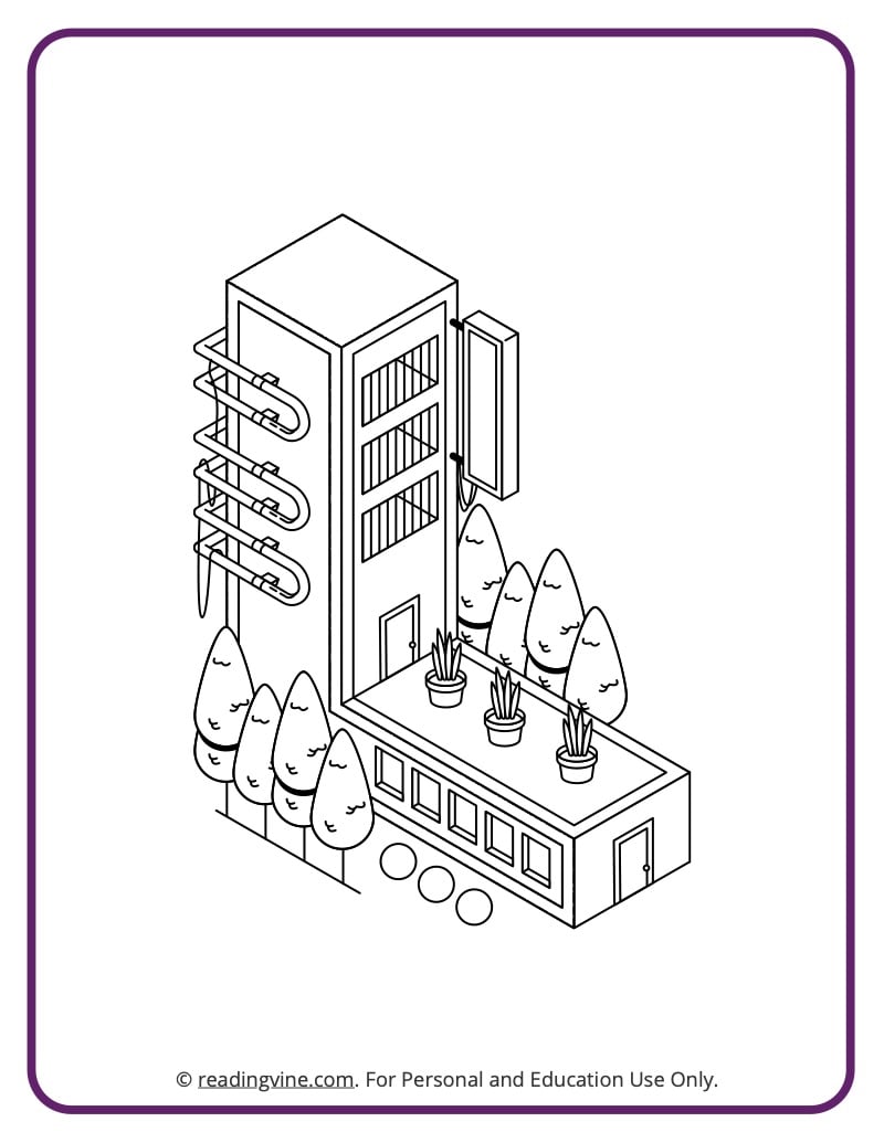 Letter l coloring pages