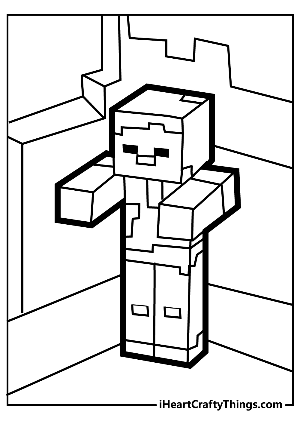 Minecraft coloring pages free printables