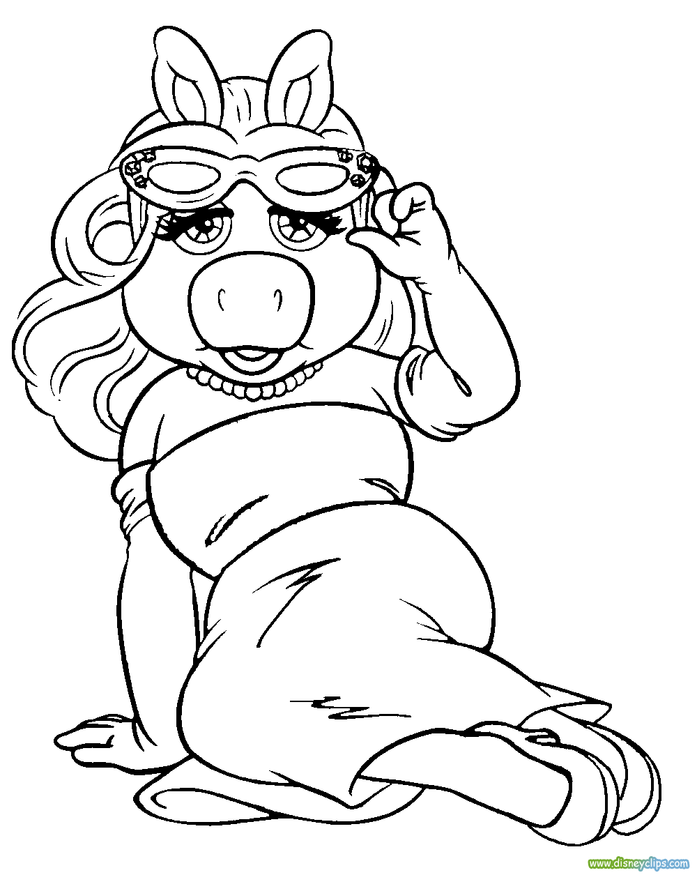 The muppets coloring pages