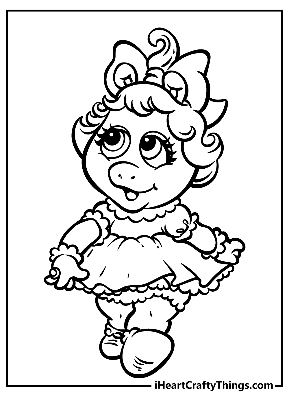 Muppet babies coloring pages free printables