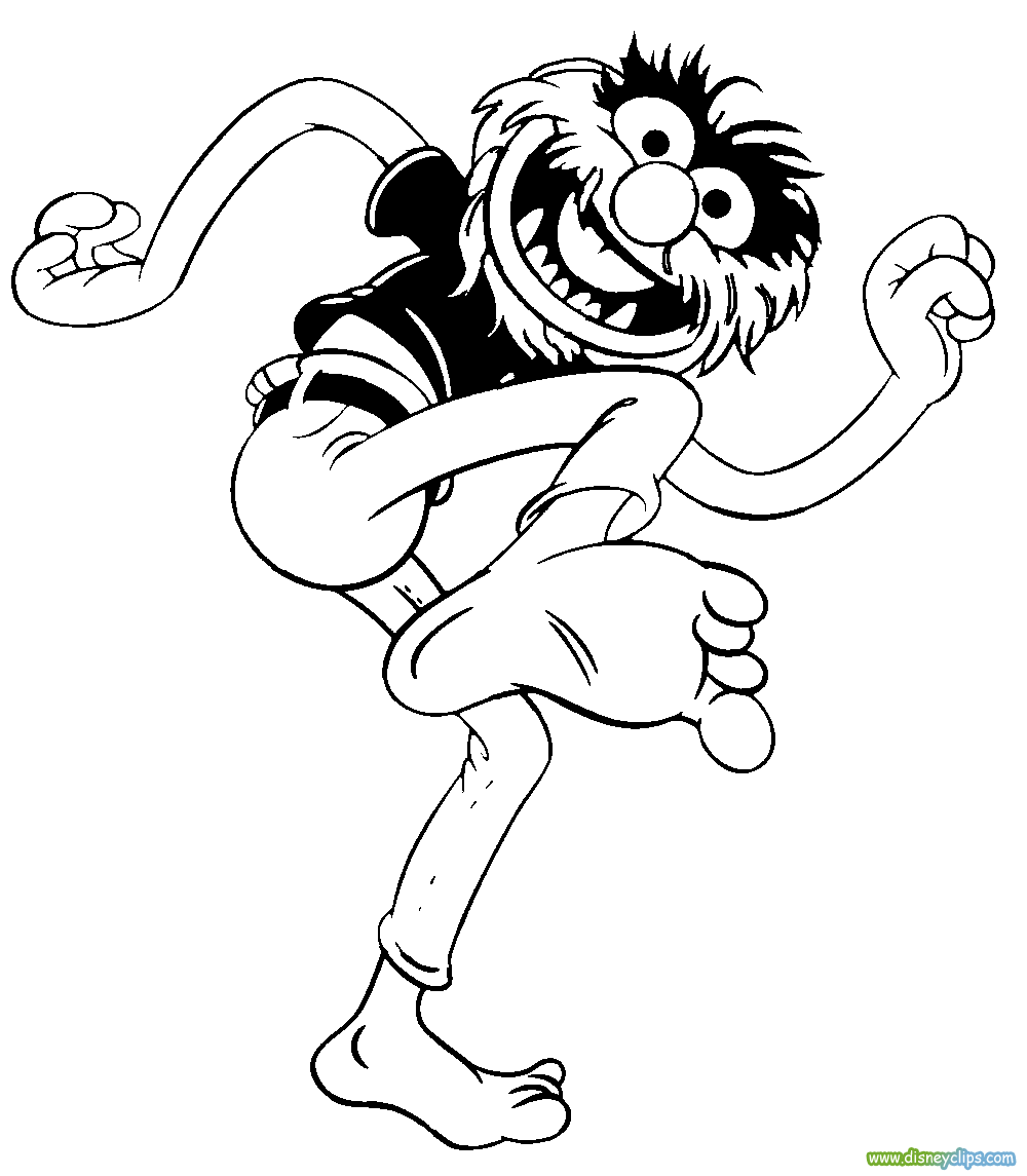 The muppets printable coloring pages