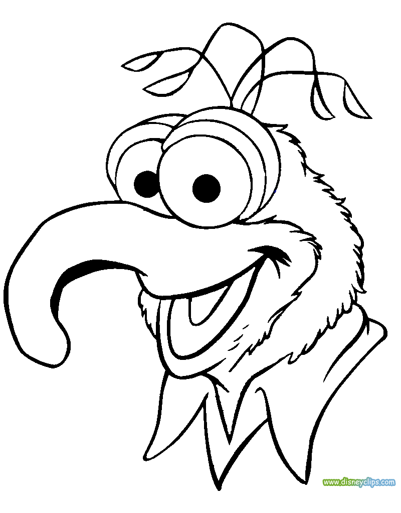 The muppets coloring pages