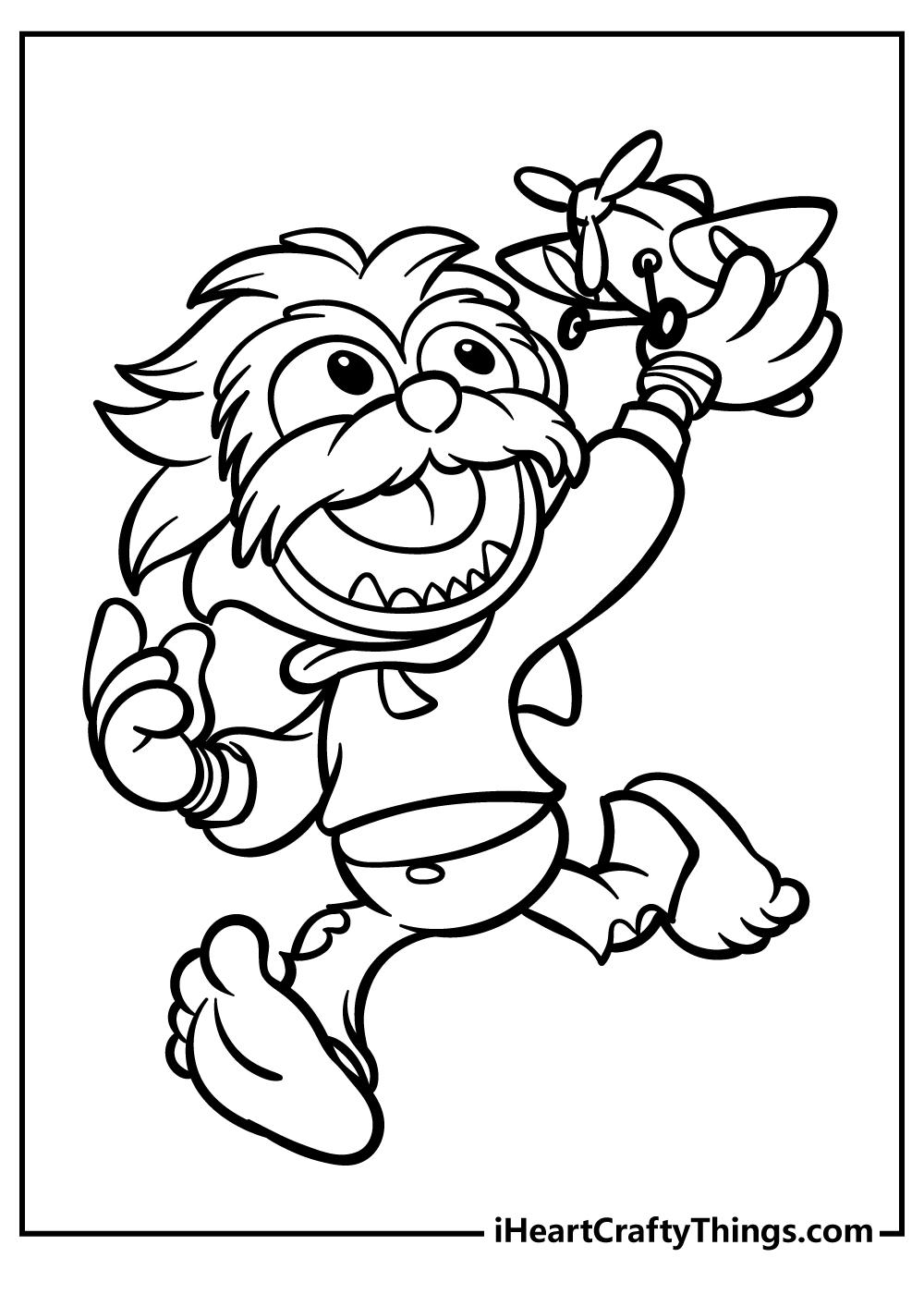 Muppet babies coloring pages free printables