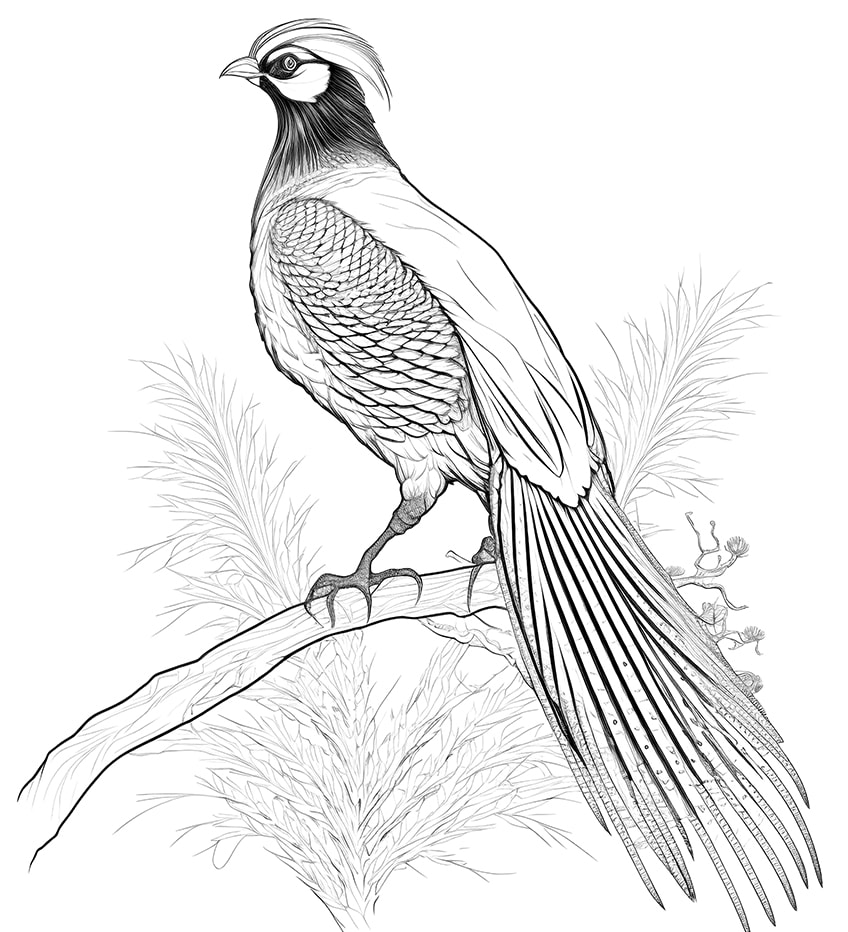 Bird coloring pages