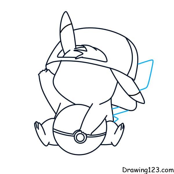 Pikachu drawing tutorial