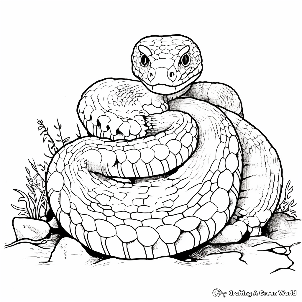 Viper coloring pages