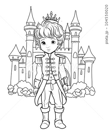 Prince coloring page coloring page prince in a