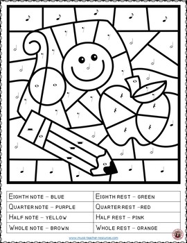 Music coloring pages school themed music coloring sheets tpt