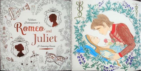 Romeo and juliet a colouring classic â a review colouring in the midst of madness