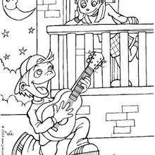 Romeo and juliet coloring pages