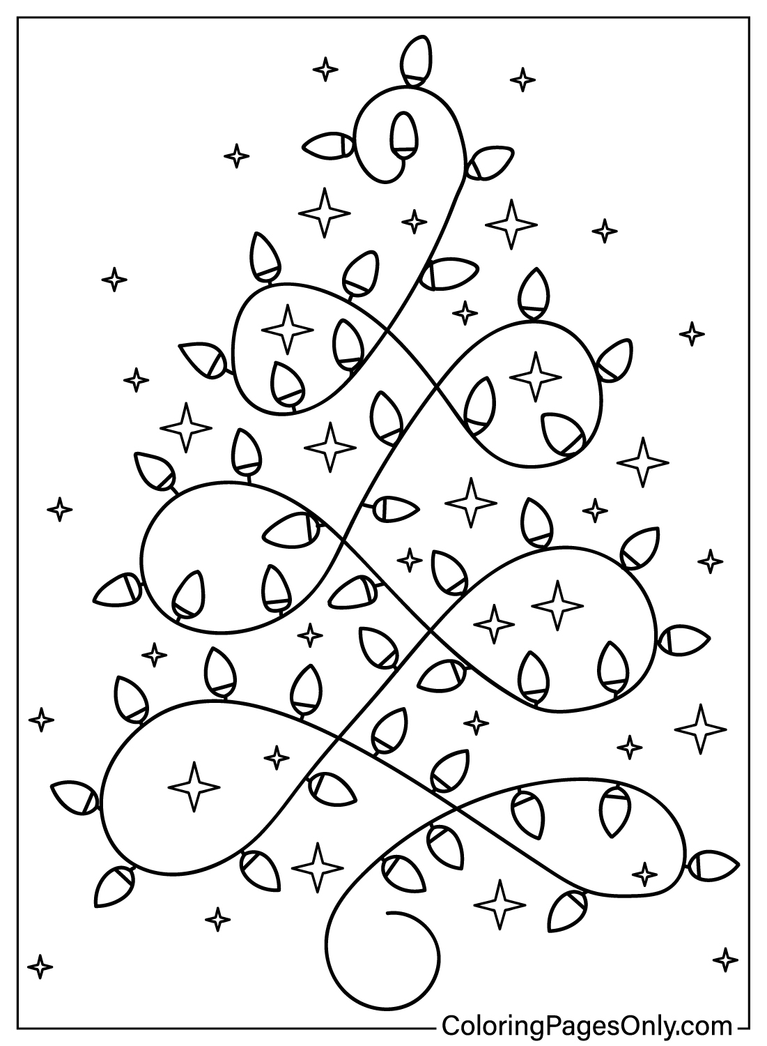 Coloring pages only on x ððchristmas lights coloring pages ð httpstcovtnplriq christmaslights christmas xmas merychristmas holidays coloringpagesonly coloringpages coloringbook art sketch drawing draw coloring usa trend