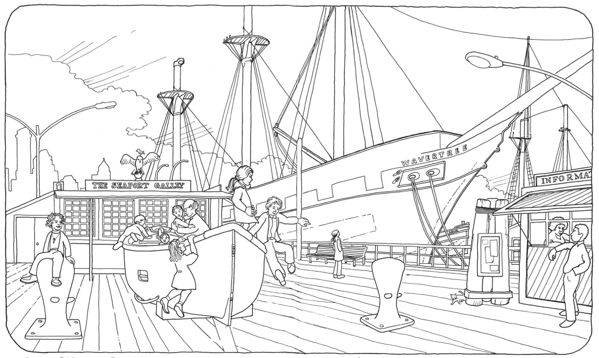 Seaport museum on x let your imagination fly relax and brighten your day its nationalcoloringday get creative by coloring a page from our album here the full coloring book is downloadable at