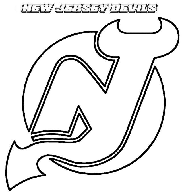 New jersey devils coloring pages option coloring pages new jersey devils sports coloring pages