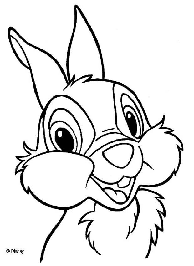 Thumper coloring pages