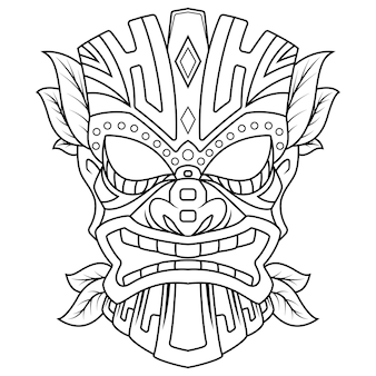 Page voodoo coloring page images