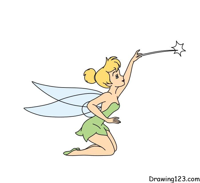 Tinkerbell drawing tutorial