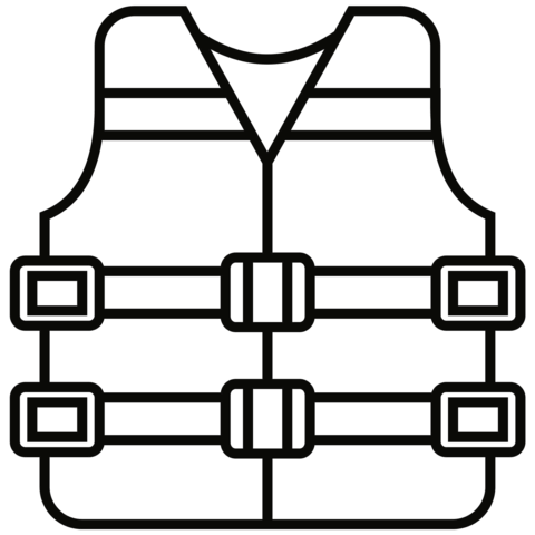 Life vest coloring page free printable coloring pages