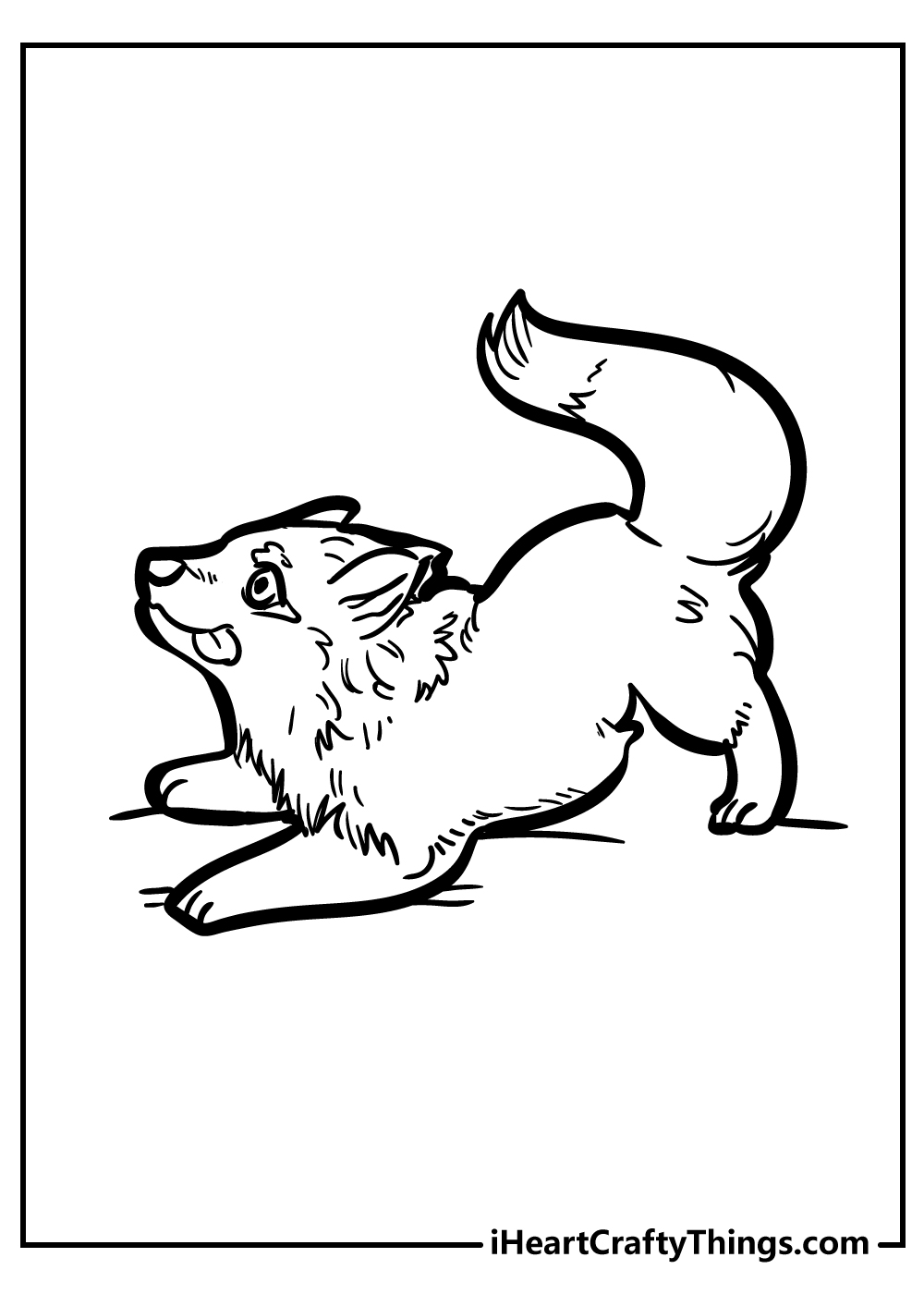 Wolf coloring pages free printables