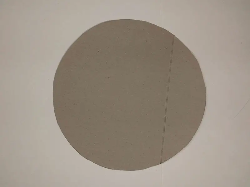 How to make a full moon out of cardboard with paper â paper craft world