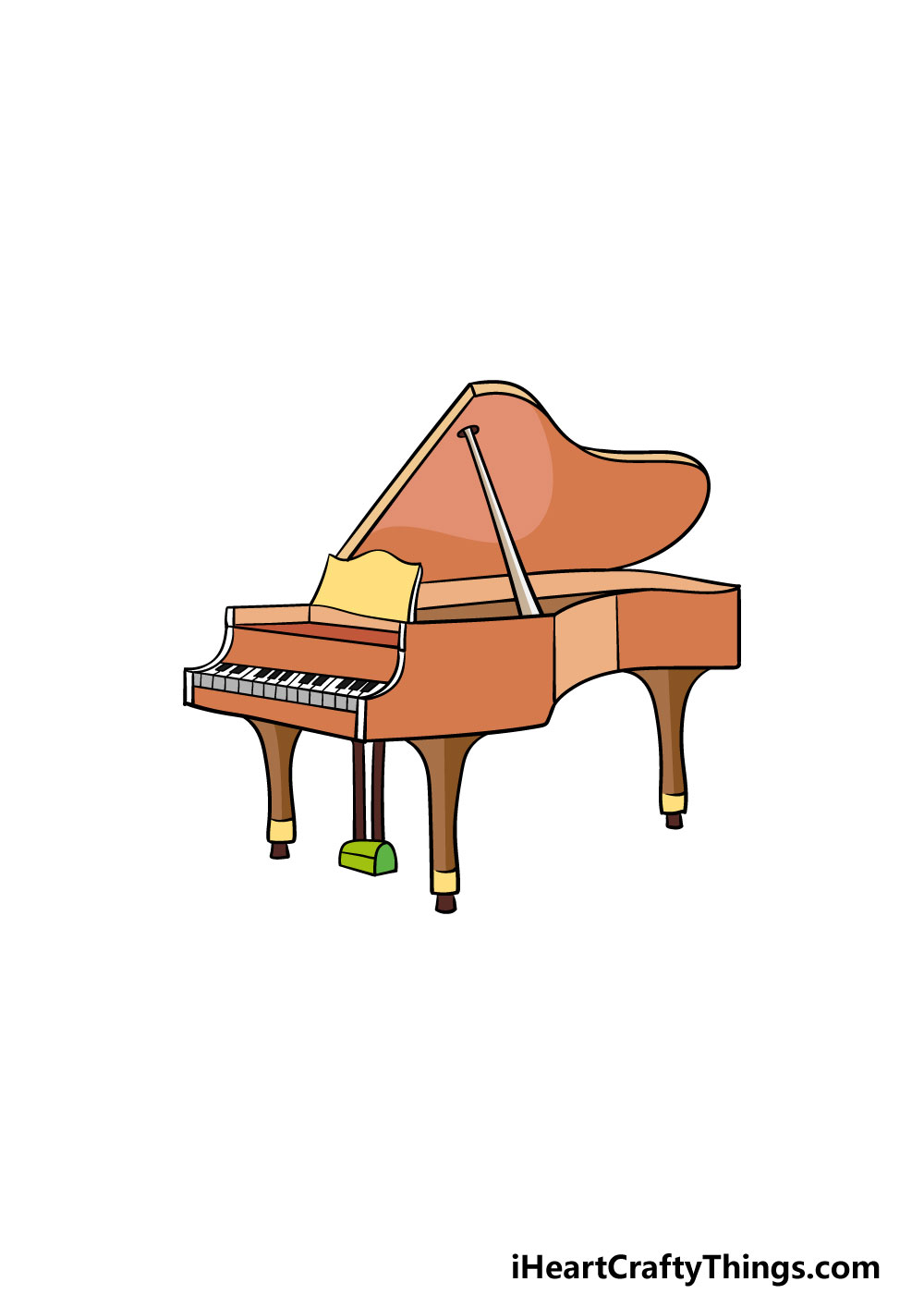 Piano drawing