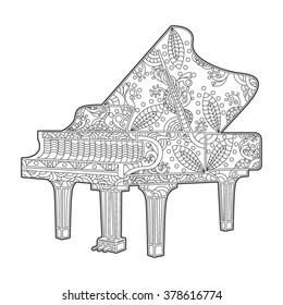 Piano coloring pages images stock photos d objects vectors