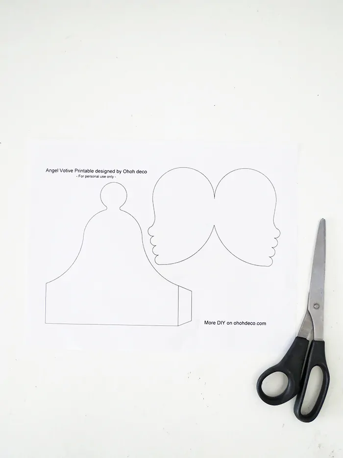 How to make paper christmas angels