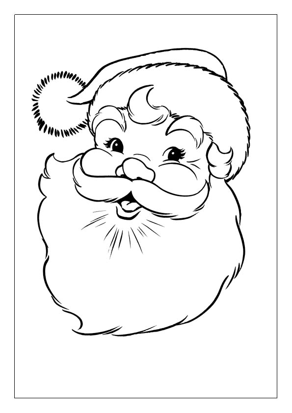 Santa coloring pages free printable coloring sheets for kids