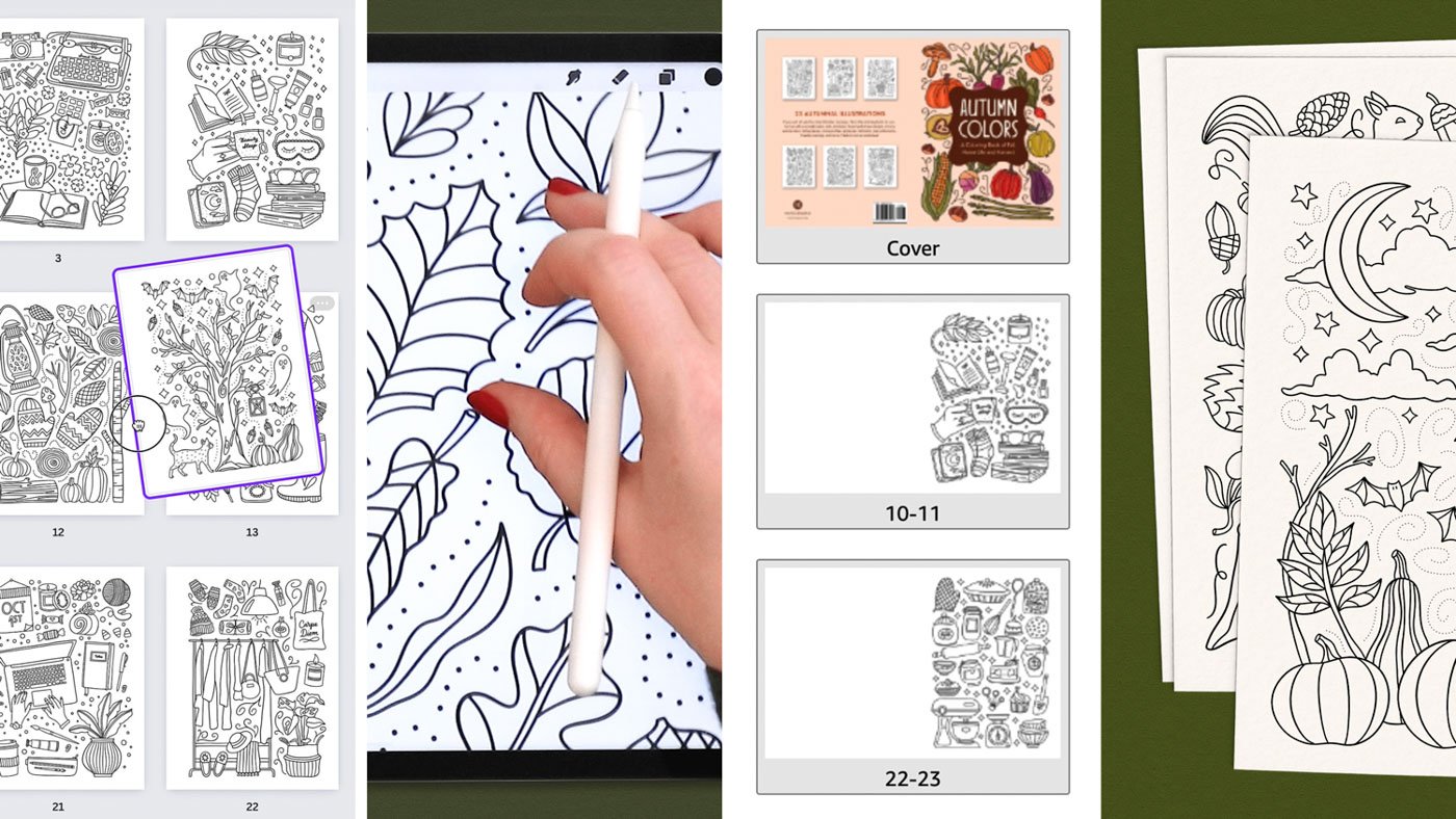 Publish a coloring book how to illustrate and sell your book online molly suber thorpe