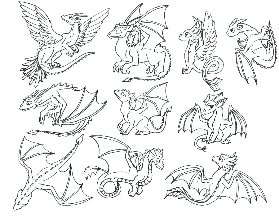 How to train your dragon coloring pages printable for free download