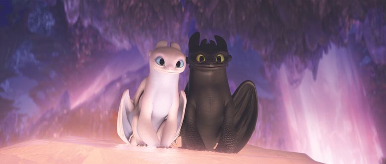 How to train your dragon the hidden world third film soars with extraordinary visuals the seattle times