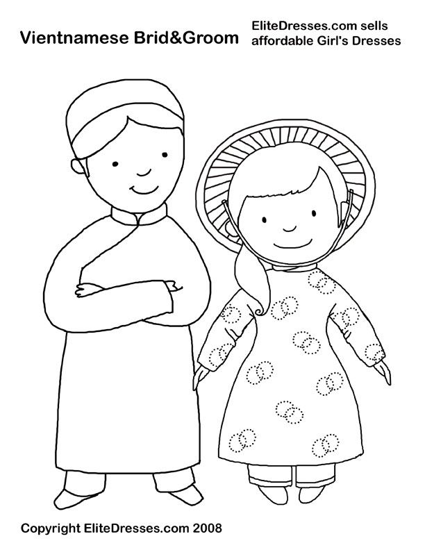 Chinese coloring page