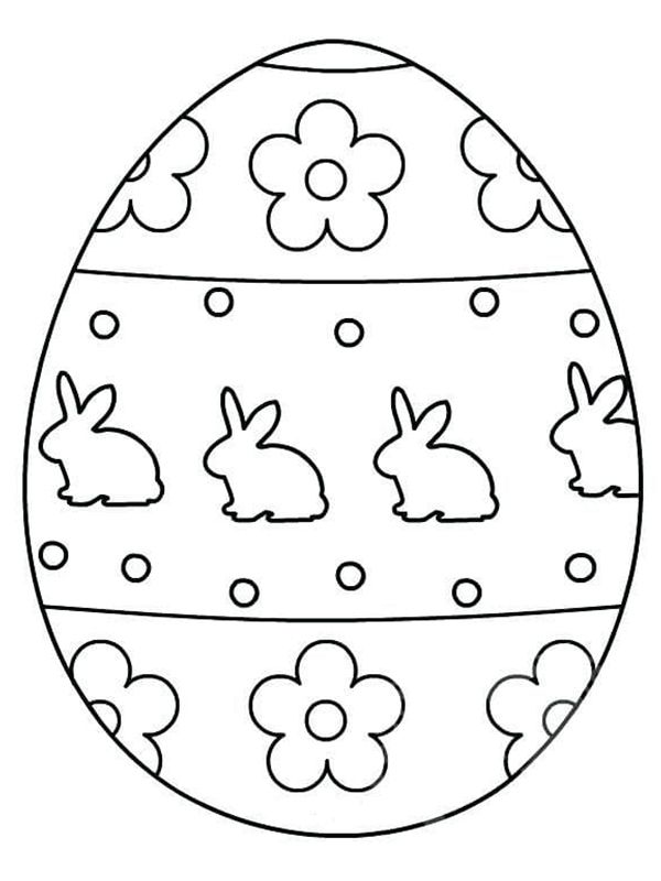 Dibujos de huevos de pascua para colorear e imprimir easter coloring sheets coloring easter eggs easter egg template