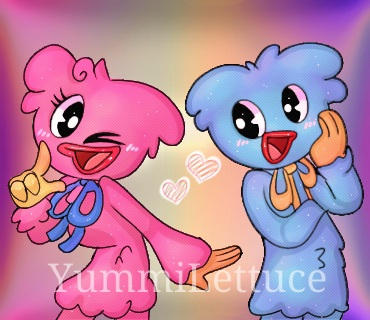 Download Free 100 + huggy wuggy and kissy missy Wallpapers