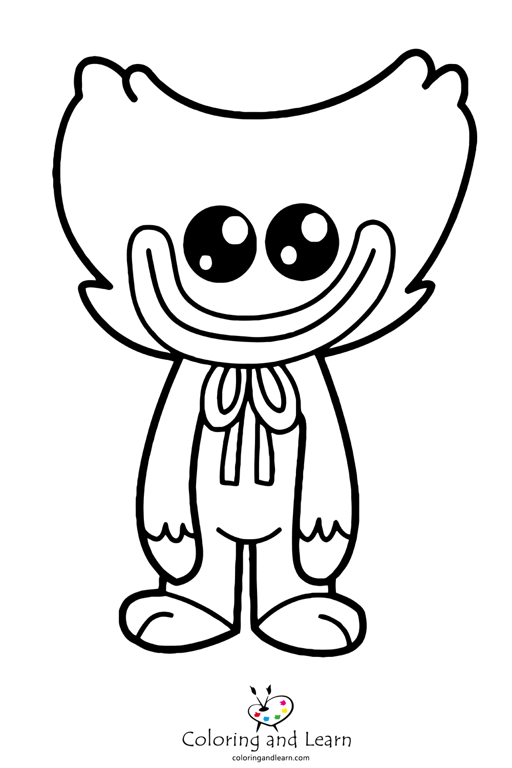 Huggy wuggy coloring pages rcoloringpages