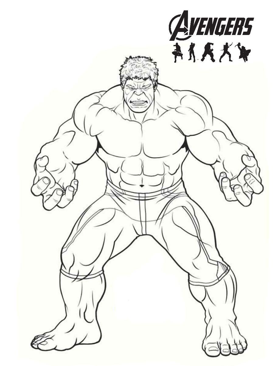 Marvel avengers hulk coloring page avengers endgame coloring page educational coloring page heroes hulk cartoon colâ dessin hulk coloriage hulk coloriage