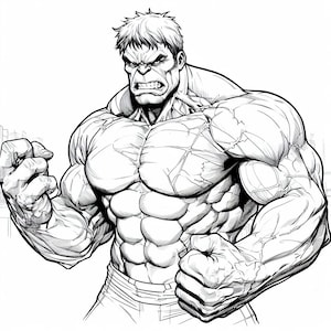 Hulk coloring pages