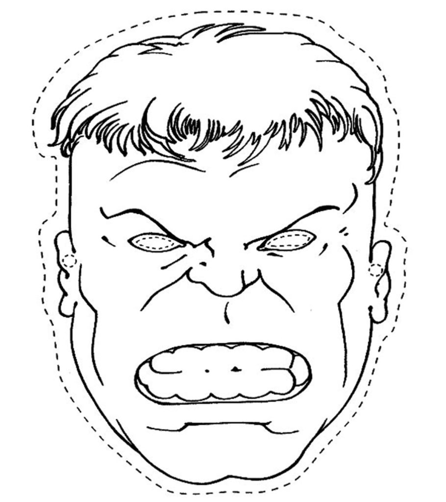 Popular hulk coloring pages for toddler