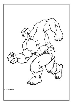 Explore bruce banners journey through printable hulk coloring pages