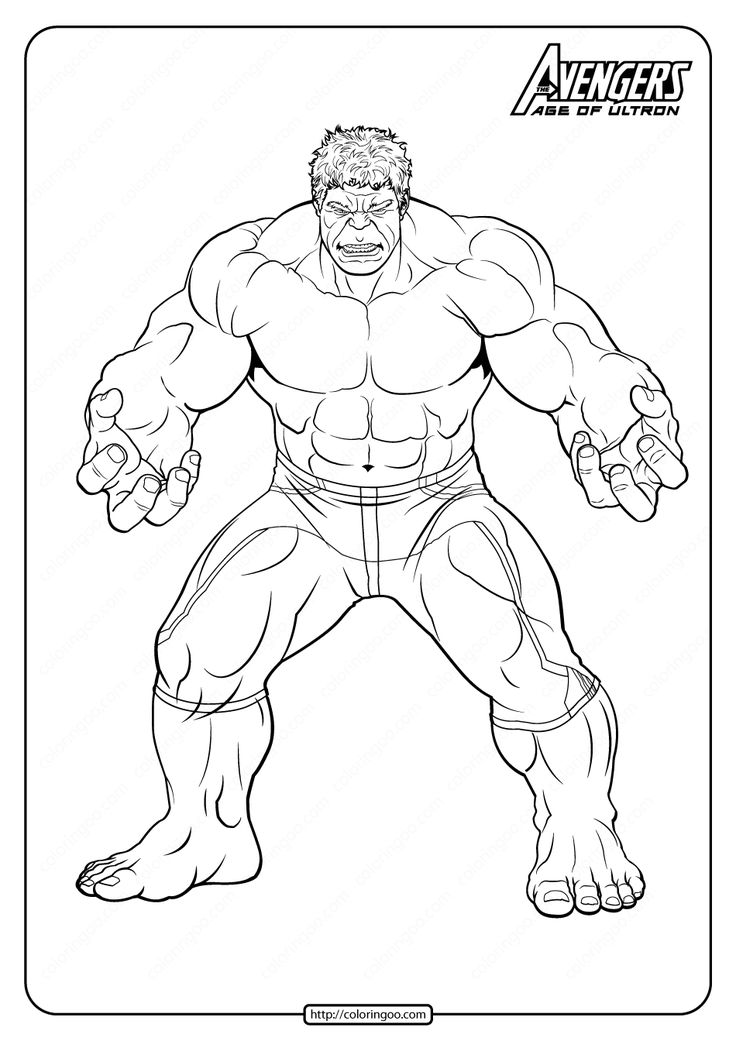 Marvel the avengers hulk pdf coloring pages avengers coloring hulk coloring pages superhero coloring