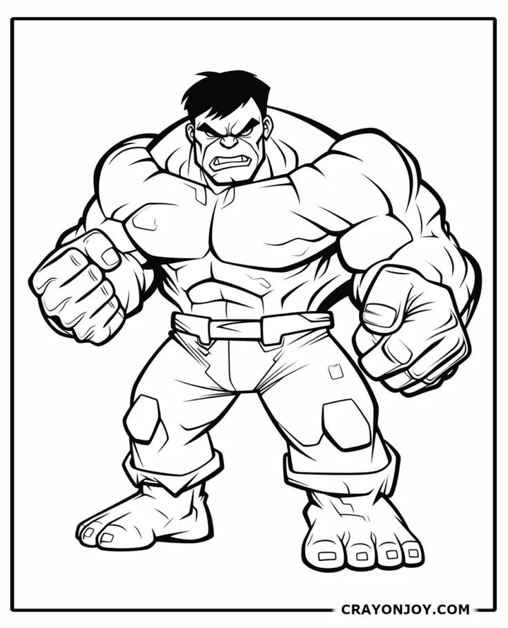 Avengers assemble hulk printable coloring page hulk coloring pages avengers coloring pages superhero coloring