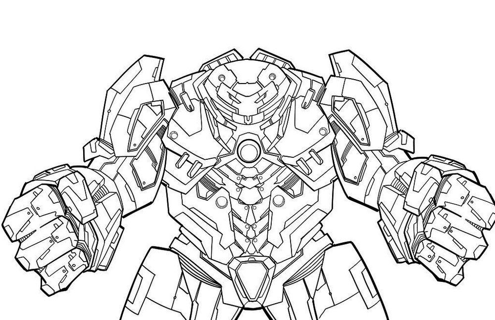 Hulkbuster armor coloring pages coloring pages iron man hulkbuster hulk coloring pages