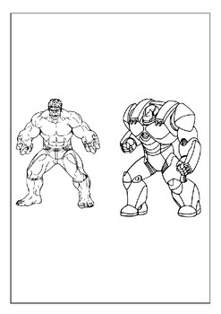 The perfect activity for young marvel fans printable coloring sheets pages