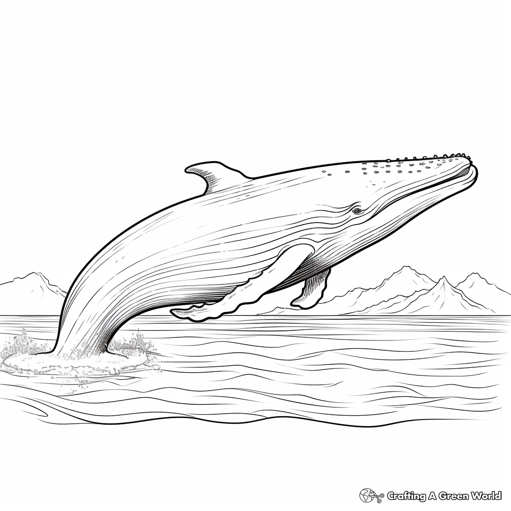 Humpback whale coloring pages